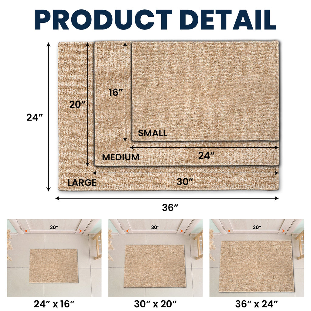 250 Years Of Freedom 3D Family Version Faux Yarn Pattern - Personalized Doormat