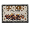 Grandkids Spoiled Here - Personalized Doormat