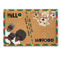Hello Goodbye - Personalized Doormat