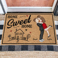 Home Sweet Home - New Version - Personalized Doormat