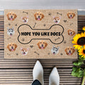 Hope You Like Furbabies - Personalized Photo Doormat