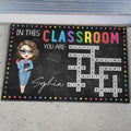 In This Classroom - Personalized Doormat