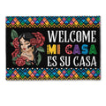 Welcome Mi Casa Es Su Casa - Personalized Doormat