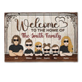 Welcome To Our Home - Personalized Doormat